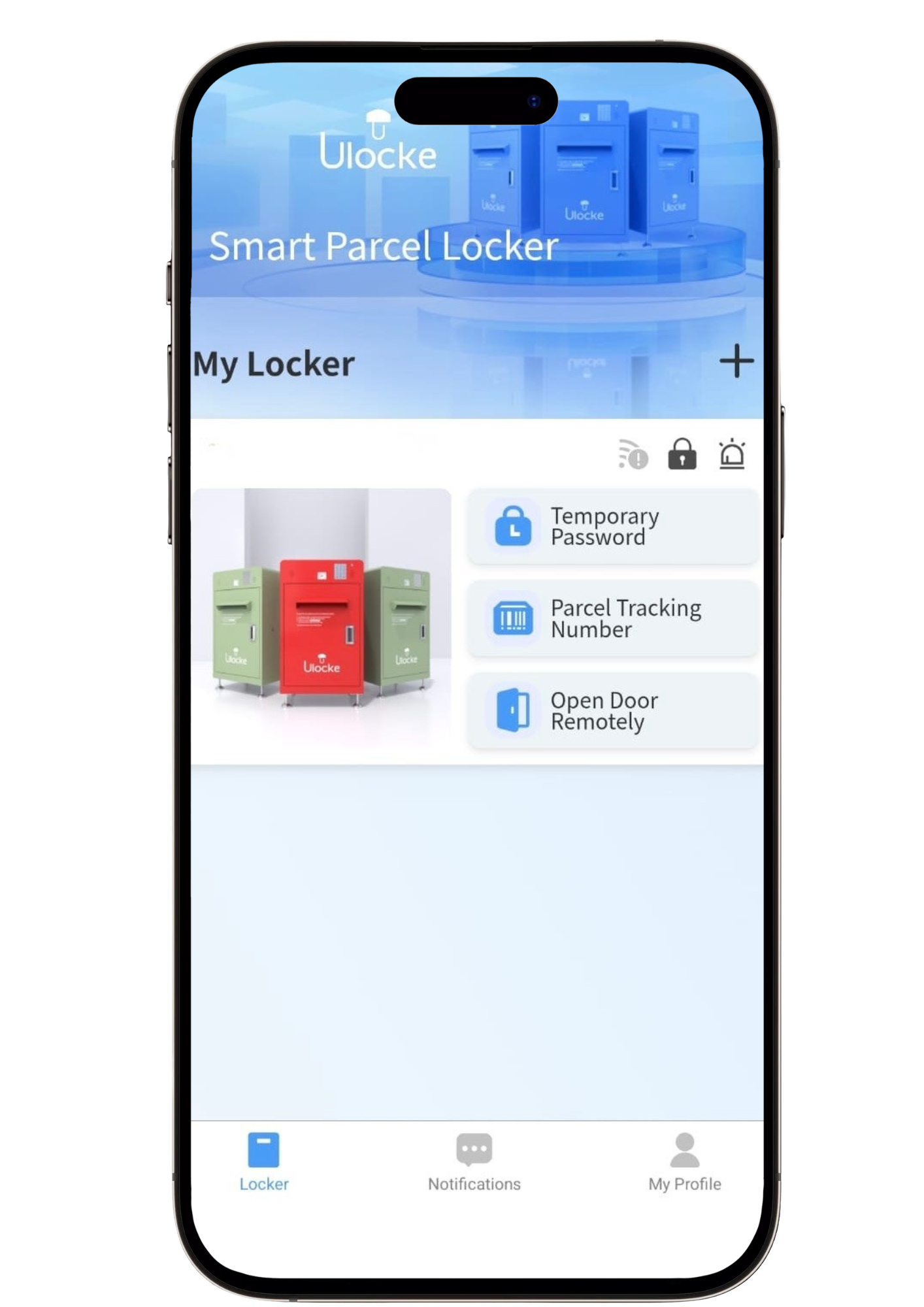 Option 1: Create a Temporary Passcode mockup